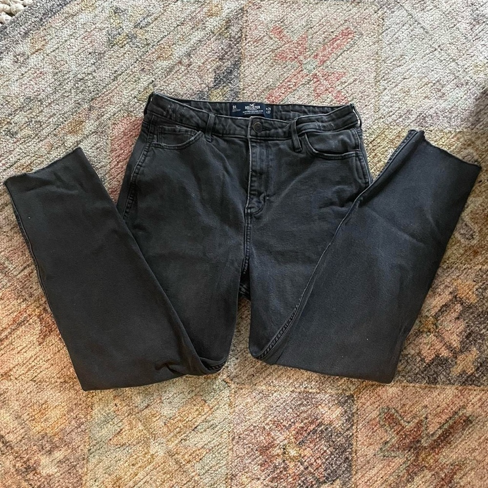 High rise hollister mom jeans